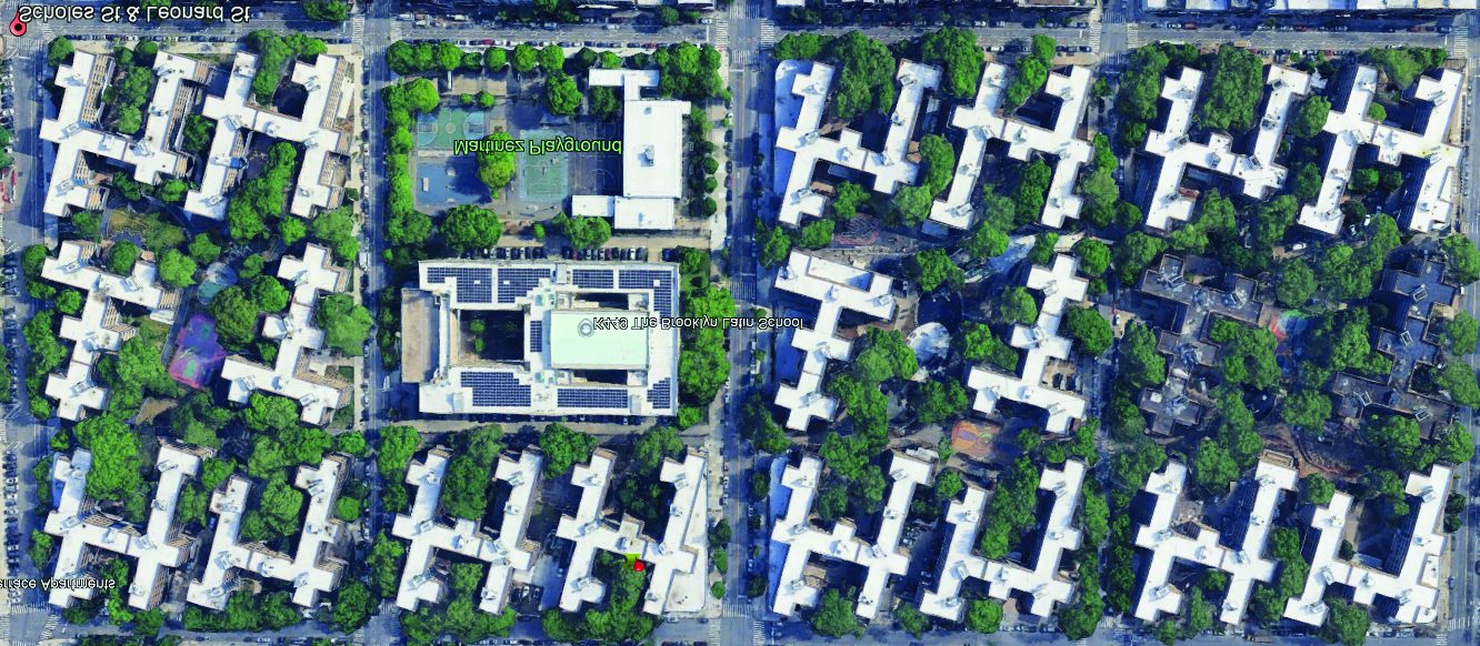 Williamsburg Preservation Project aerial